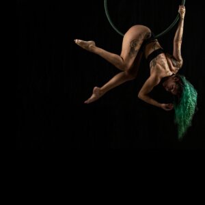 Aerial hoop